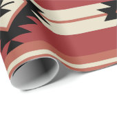 アステカなパターン ラッピングペーパー (ロールコーナー)