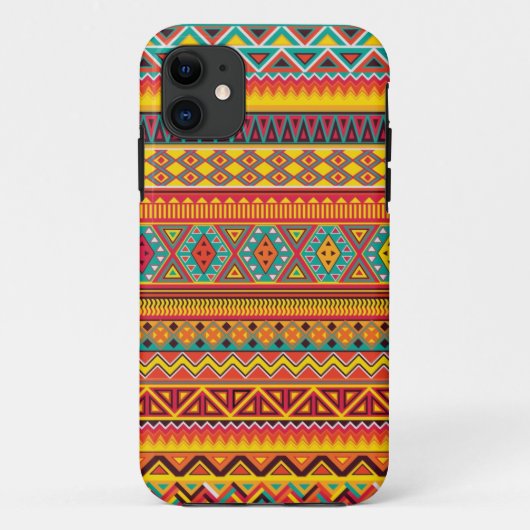 アステカなパターン Case-Mate iPhoneケース (裏面)