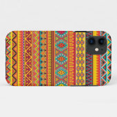 アステカなパターン Case-Mate iPhoneケース (裏面(横))
