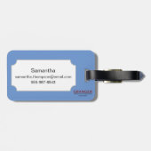 アステカな宇宙 ラゲッジタグ (裏面横)