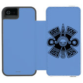 アステカな宇宙 INCIPIO iPhoneウォレットケース (フォリオ Open)