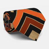アステカな民族パターン芸術 ネクタイ (ロール)