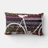 アステカな種族のバイクの装飾用クッション ランバークッション (裏面)