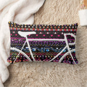 アステカな種族のバイクの装飾用クッション ランバークッション (ブランケット)