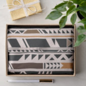 アステカな種族の幾何学的 薄葉紙 (ギフト)