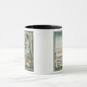 アステカな羽の職人 マグカップ (中央)