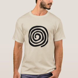 アステカな螺線形の初期のなメキシコ種族の芸術 Tシャツ