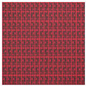 アステカな鳥のモチーフ ファブリック (見本)