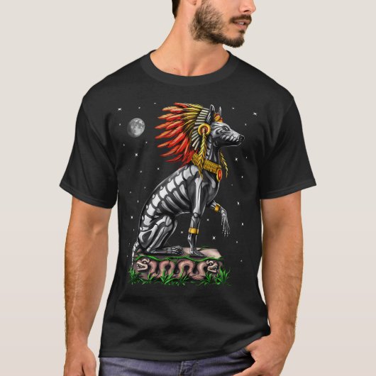アステカのショロ犬 Tシャツ (正面)