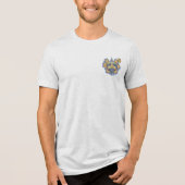 アステカのドラゴンとシンボルTシャツ トライブレンドTシャツ (正面)