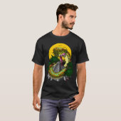 アステカの神ケツァルコアトル Tシャツ (正面フル)