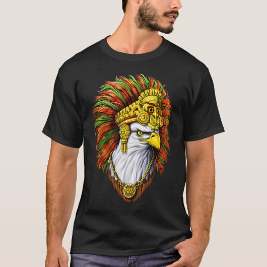 アステカの鷲 Tシャツ (正面)