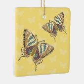 アステカアゲハチョウオーナメント セラミックオーナメント (右)