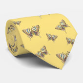 アステカアゲハチョウメンズネックタイ ネクタイ (ロール)