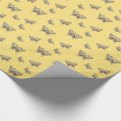 アステカアゲハチョウ包装紙 ラッピングペーパー (角)