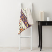 アステカカラフルシームレ鮮やかスパターン シェルパブランケット (インサイチュ)