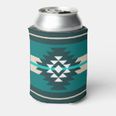 アステカデザインターコイズ 缶クーラー (缶裏面)