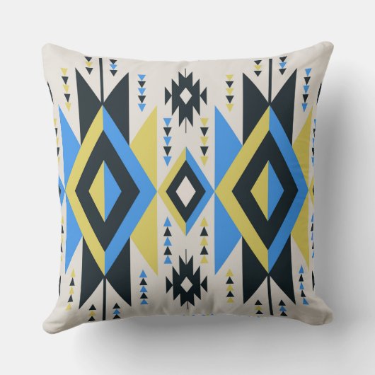 アステカデザイン クッション (裏面)