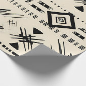 アステカデザイン ラッピングペーパー (角)