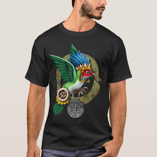 アステカハチドリ Tシャツ (正面)