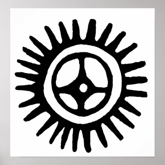 アステカプライドプリント9 ポスター (正面)