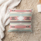 アステカ先住民数々の模様モダン クッション (ブランケット)