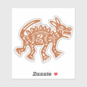 アステカ動物 シール (シート)