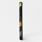 アステカ山形ジグザグ模様 Case-Mate iPhoneケース (裏面/左)