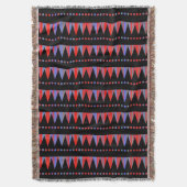 アステカ山 – カラーストリーク スローブランケット (正面縦)