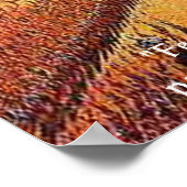 アステカ帝国&有名なアステカのことわざポスター ポスター (角)