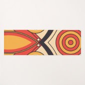 アステカ平スタイル ヨガマット (正面(横))