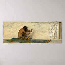 アステカ彫刻家 – デフォレストブッシュファインアートポスター ポスター