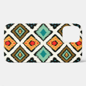 アステカ族のシームレスストライプのな部族のパターン Case-Mate iPhoneケース (裏面 (横))