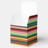 アステカ族伝統的織カラフル条線形M フェイバーボックス (オープン)