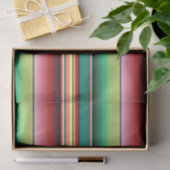 アステカ族伝統的織カラフル条線形M 薄葉紙 (ギフト)