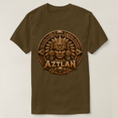 アステカ暦 アストラン Tシャツ (デザイン正面)
