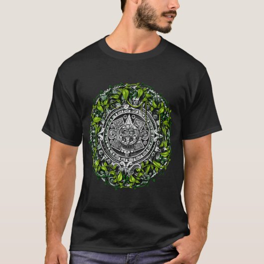 アステカ暦 Tシャツ (正面)
