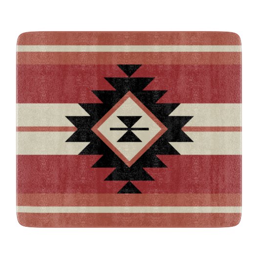 アステカ模様 カッティングボード (正面)