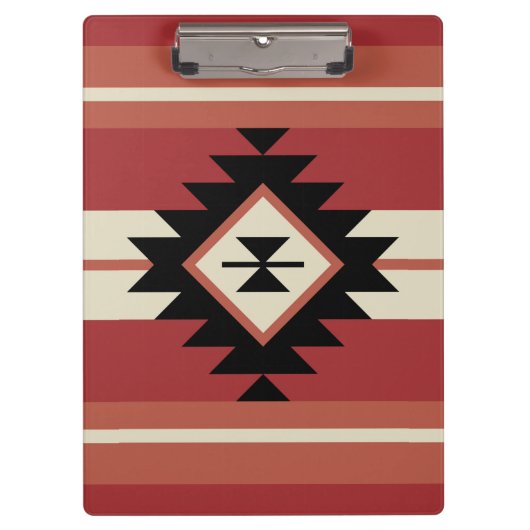 アステカ模様 クリップボード (正面)