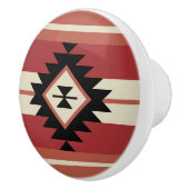 アステカ模様 セラミックノブ (右)