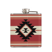 アステカ模様 フラスク (裏面)