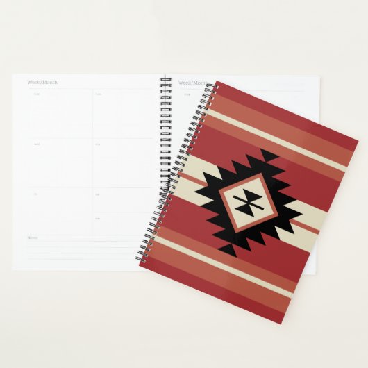 アステカ模様 プランナー手帳 (ディスプレー)