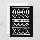アステカ模様 ポストカード (正面/裏面)