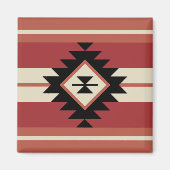 アステカ模様 マグネット (正面)