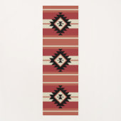 アステカ模様 ヨガマット (正面)