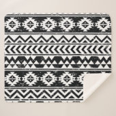 アステカ種族グランジ：白い模様。 シェルパブランケット (正面(横))