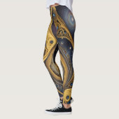 アステカ美術鮮やか、文化を反映 レギンス (左)