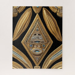 アステカ芸術の豊か鮮やかさ ジグソーパズル