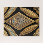 アステカ芸術の豊か鮮やかさ ジグソーパズル (横)