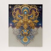 アステカ芸術の豊か鮮やかさ ジグソーパズル (縦)